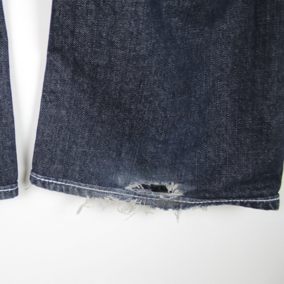 TRUE RELIGION Mens ‘Billy’ Torn Knee Jeans 33" - Picture 4 of 6